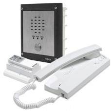 Videx VR4K Flush Mounted Vandal Resistant Audio Kits - 1 to 12 Users